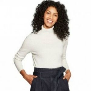 NWT A New Day Ribbed Turtleneck Sweater XS